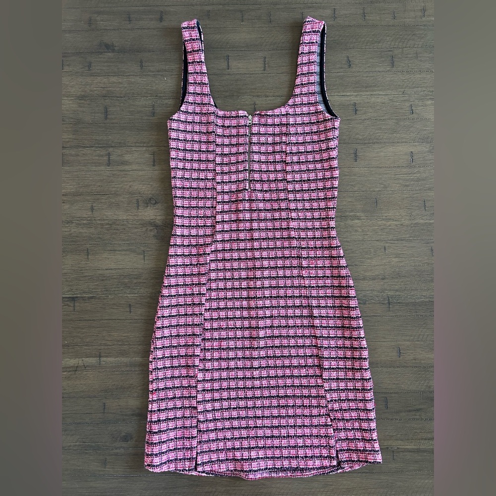 Topshop Pink and White Mini Dress